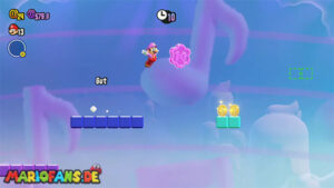 Fluff-Puff Peaks — Super Mario Bros. Wonder walkthrough screenshot