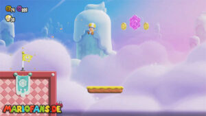 Fluff-Puff Peaks — Super Mario Bros. Wonder walkthrough screenshot