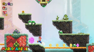 Shining Falls — Super Mario Bros. Wonder walkthrough screenshot