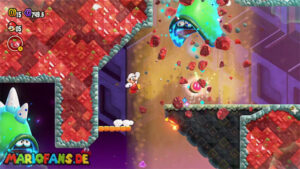 Shining Falls — Super Mario Bros. Wonder walkthrough screenshot