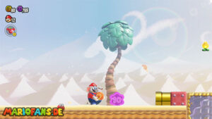 Sunbaked Desert — Super Mario Bros. Wonder walkthrough screenshot
