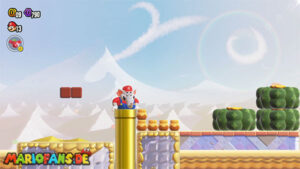 Sunbaked Desert — Super Mario Bros. Wonder walkthrough screenshot