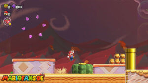 Sunbaked Desert — Super Mario Bros. Wonder walkthrough screenshot