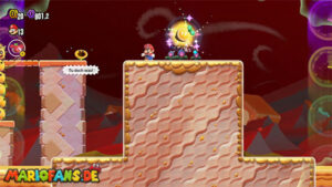Sunbaked Desert — Super Mario Bros. Wonder walkthrough screenshot