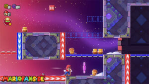 Sunbaked Desert — Super Mario Bros. Wonder walkthrough screenshot