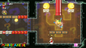 Sunbaked Desert — Super Mario Bros. Wonder walkthrough screenshot