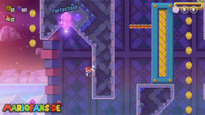 Sunbaked Desert — Super Mario Bros. Wonder walkthrough screenshot