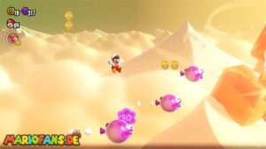 Sunbaked Desert — Super Mario Bros. Wonder walkthrough screenshot