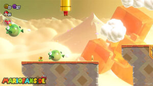 Sunbaked Desert — Super Mario Bros. Wonder walkthrough screenshot