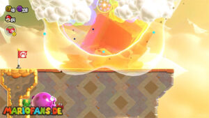 Sunbaked Desert — Super Mario Bros. Wonder walkthrough screenshot