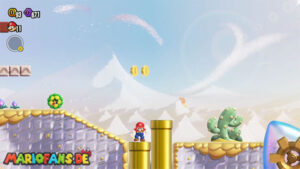 Sunbaked Desert — Super Mario Bros. Wonder walkthrough screenshot