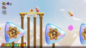 Sunbaked Desert — Super Mario Bros. Wonder walkthrough screenshot