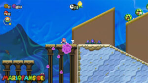 Sunbaked Desert — Super Mario Bros. Wonder walkthrough screenshot