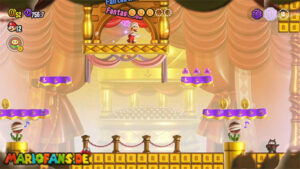 Sunbaked Desert — Super Mario Bros. Wonder walkthrough screenshot