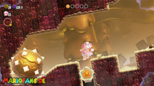 Sunbaked Desert — Super Mario Bros. Wonder walkthrough screenshot