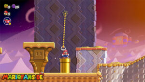 Sunbaked Desert — Super Mario Bros. Wonder walkthrough screenshot