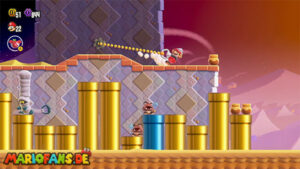 Sunbaked Desert — Super Mario Bros. Wonder walkthrough screenshot