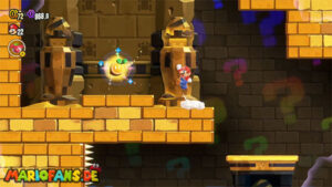 Sunbaked Desert — Super Mario Bros. Wonder walkthrough screenshot