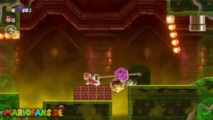 Sunbaked Desert — Super Mario Bros. Wonder walkthrough screenshot
