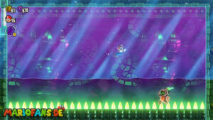 Sunbaked Desert — Super Mario Bros. Wonder walkthrough screenshot