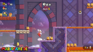 Sunbaked Desert — Super Mario Bros. Wonder walkthrough screenshot