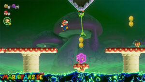 Fungi Mines — Super Mario Bros. Wonder walkthrough screenshot