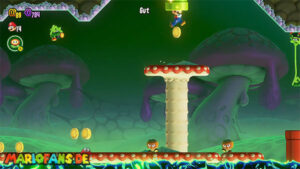 Fungi Mines — Super Mario Bros. Wonder walkthrough screenshot