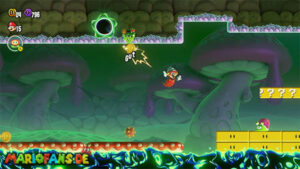 Fungi Mines — Super Mario Bros. Wonder walkthrough screenshot