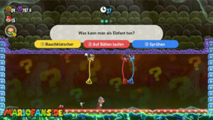 Fungi Mines — Super Mario Bros. Wonder walkthrough screenshot