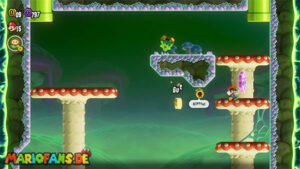 Fungi Mines — Super Mario Bros. Wonder walkthrough screenshot