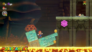 Deep Magma Bog — Super Mario Bros. Wonder walkthrough screenshot