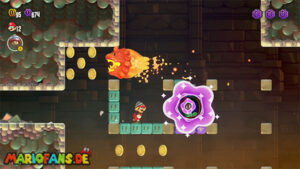 Deep Magma Bog — Super Mario Bros. Wonder walkthrough screenshot