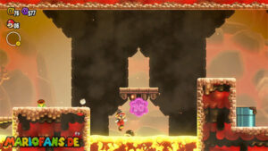 Deep Magma Bog — Super Mario Bros. Wonder walkthrough screenshot