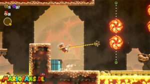 Deep Magma Bog — Super Mario Bros. Wonder walkthrough screenshot