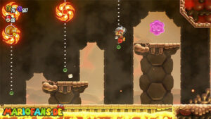 Deep Magma Bog — Super Mario Bros. Wonder walkthrough screenshot