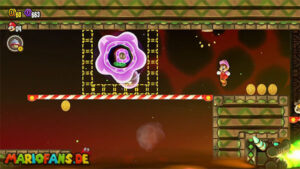 Deep Magma Bog — Super Mario Bros. Wonder walkthrough screenshot