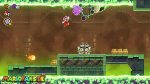 Deep Magma Bog — Super Mario Bros. Wonder walkthrough screenshot