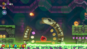Deep Magma Bog — Super Mario Bros. Wonder walkthrough screenshot