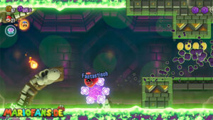Deep Magma Bog — Super Mario Bros. Wonder walkthrough screenshot