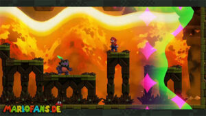 Deep Magma Bog — Super Mario Bros. Wonder walkthrough screenshot