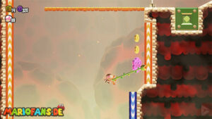 Deep Magma Bog — Super Mario Bros. Wonder walkthrough screenshot