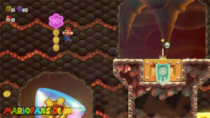 Deep Magma Bog — Super Mario Bros. Wonder walkthrough screenshot