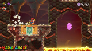 Deep Magma Bog — Super Mario Bros. Wonder walkthrough screenshot