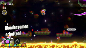 Deep Magma Bog — Super Mario Bros. Wonder walkthrough screenshot