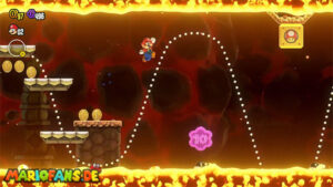 Deep Magma Bog — Super Mario Bros. Wonder walkthrough screenshot