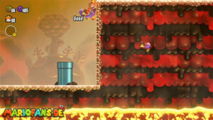 Deep Magma Bog — Super Mario Bros. Wonder walkthrough screenshot