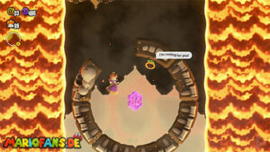 Deep Magma Bog — Super Mario Bros. Wonder walkthrough screenshot