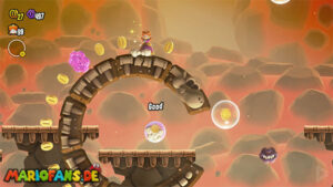 Deep Magma Bog — Super Mario Bros. Wonder walkthrough screenshot