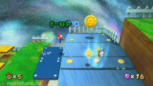 Sky Station Galaxy — Super Mario Galaxy 2 walkthrough route