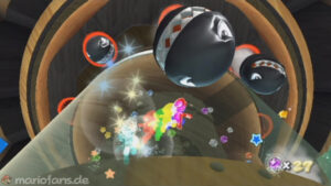 Sky Station Galaxy — Super Mario Galaxy 2 walkthrough route
